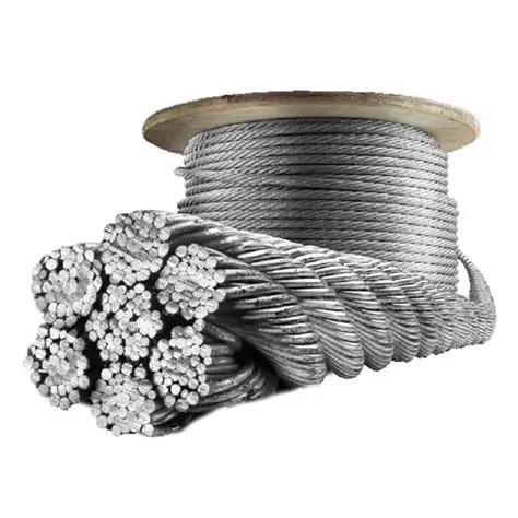 Galvanized steel wires